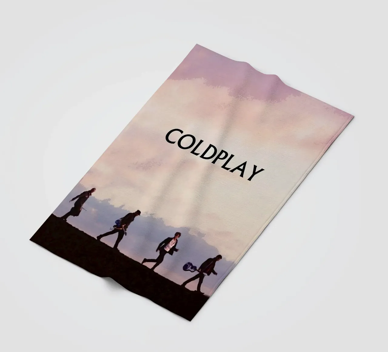 coldplay band coperta in pile da vanhesling