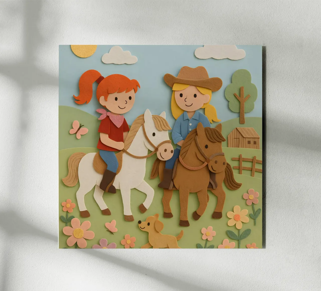 Cowgirls in Bloom alu-dibond by LittleMieschiefs