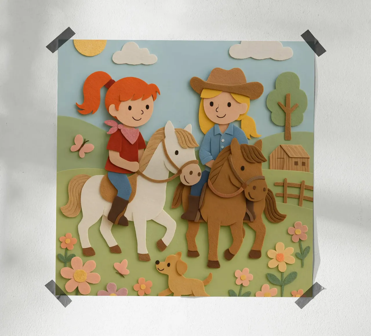 Cowgirls in Bloom poster by LittleMieschiefs