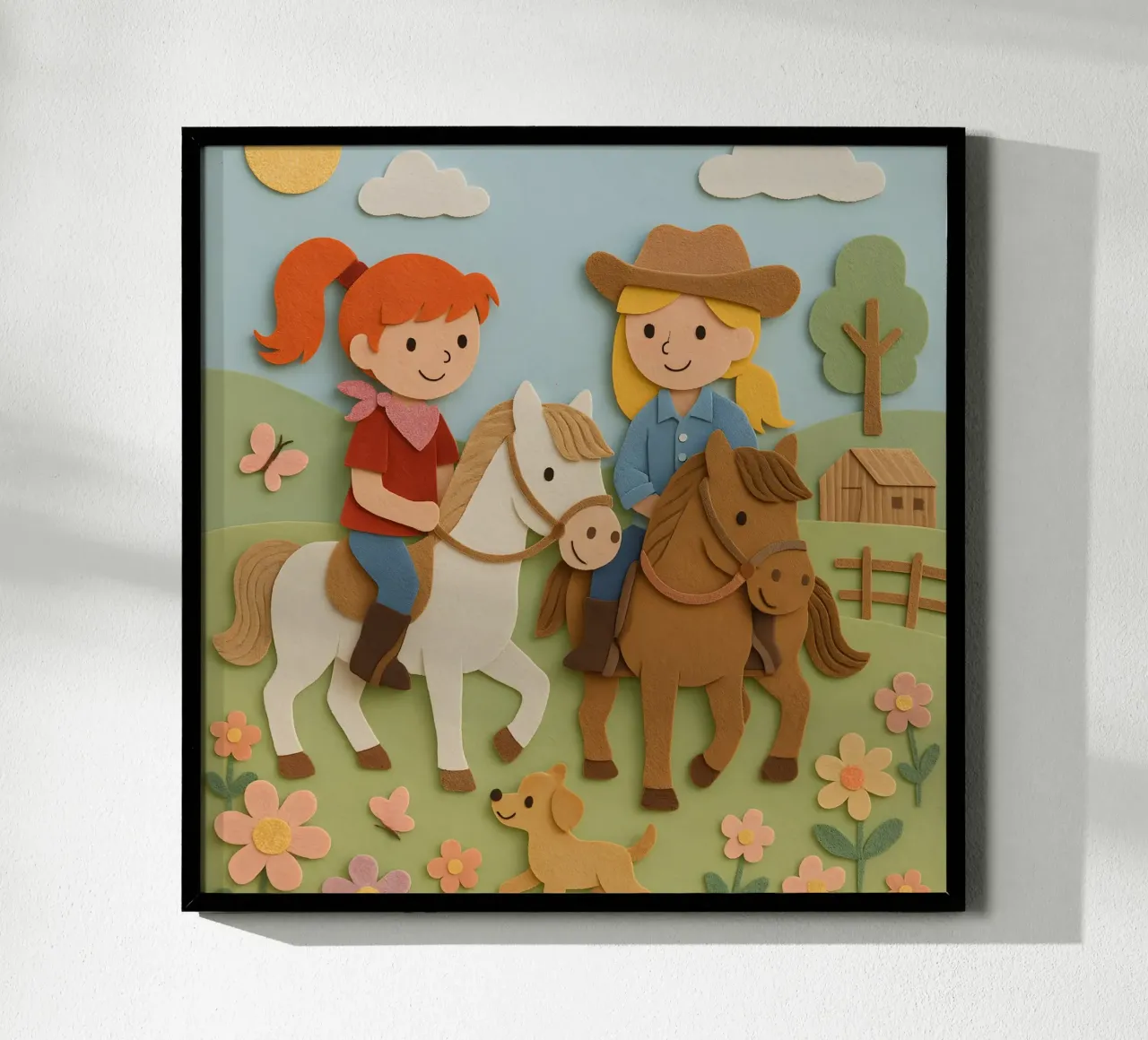 Cowgirls in Bloom poster by LittleMieschiefs