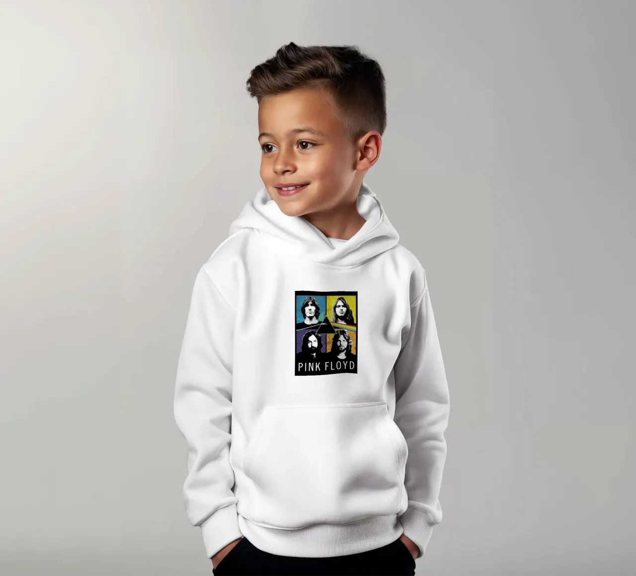 pink floyd band kids hoodie by vanhesling