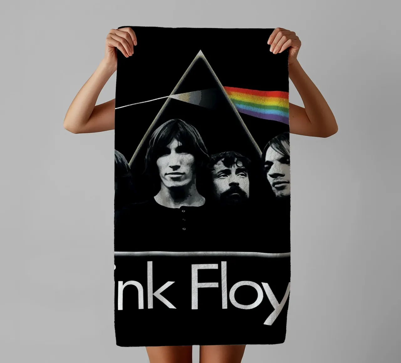 groupe pink floyd serviette de bain de vanhesling