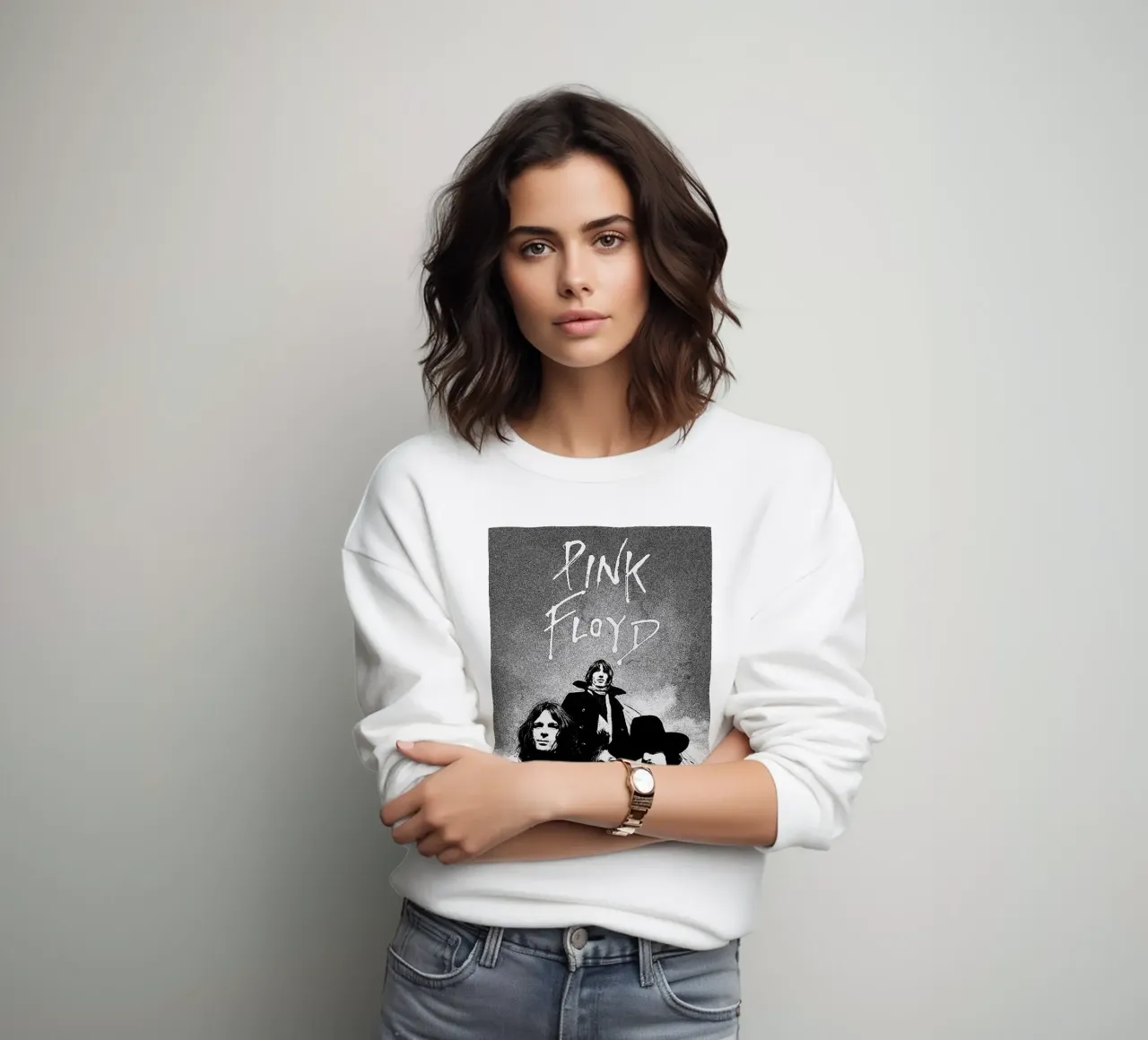 pink floyd band felpa da vanhesling