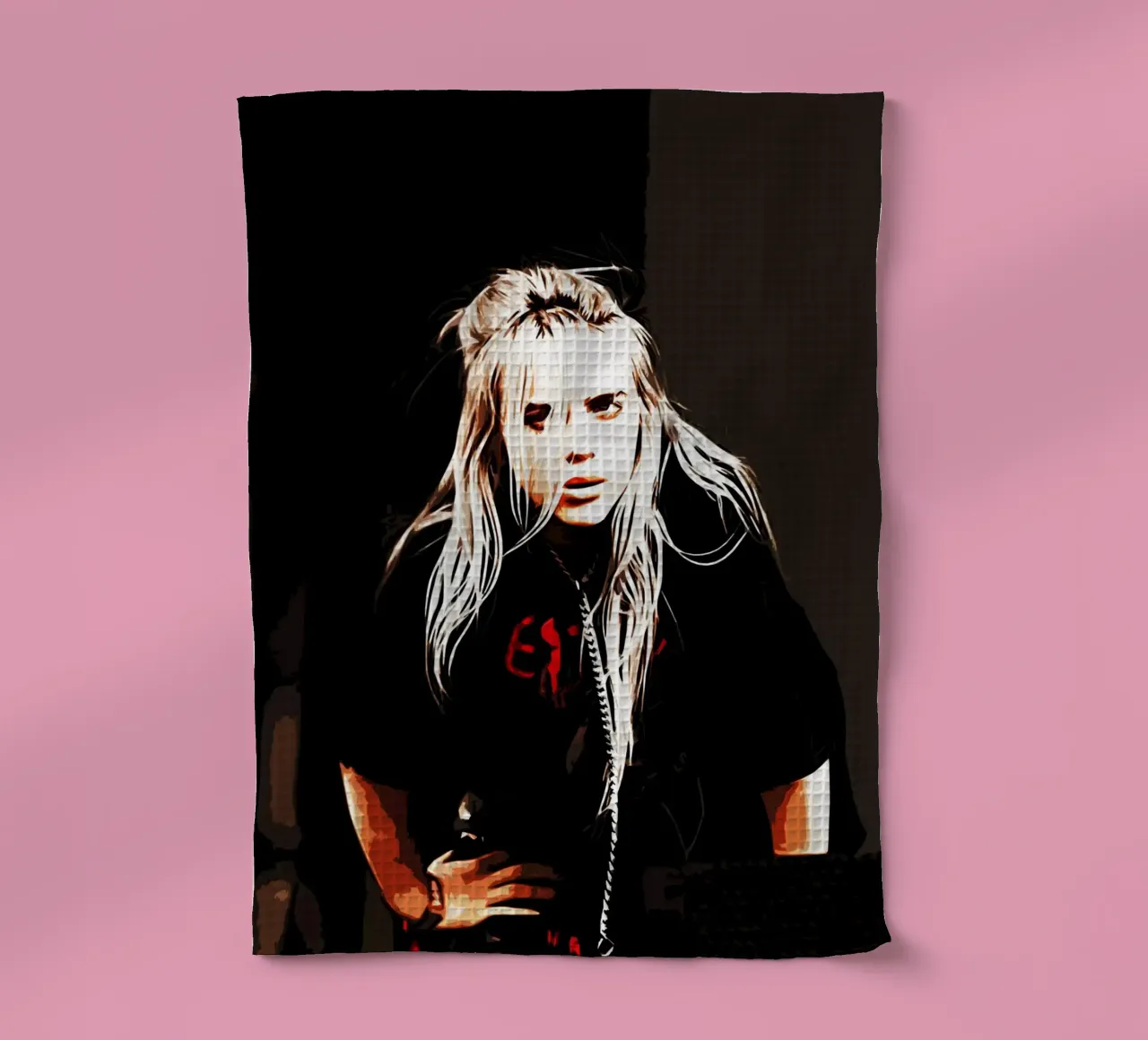 Billie Elish 9 Arte canovaccio da cucina da music soul