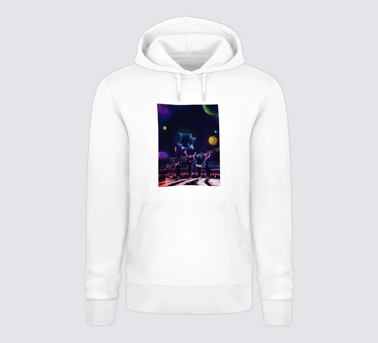 coldplay band felpa con cappuccio da vanhesling