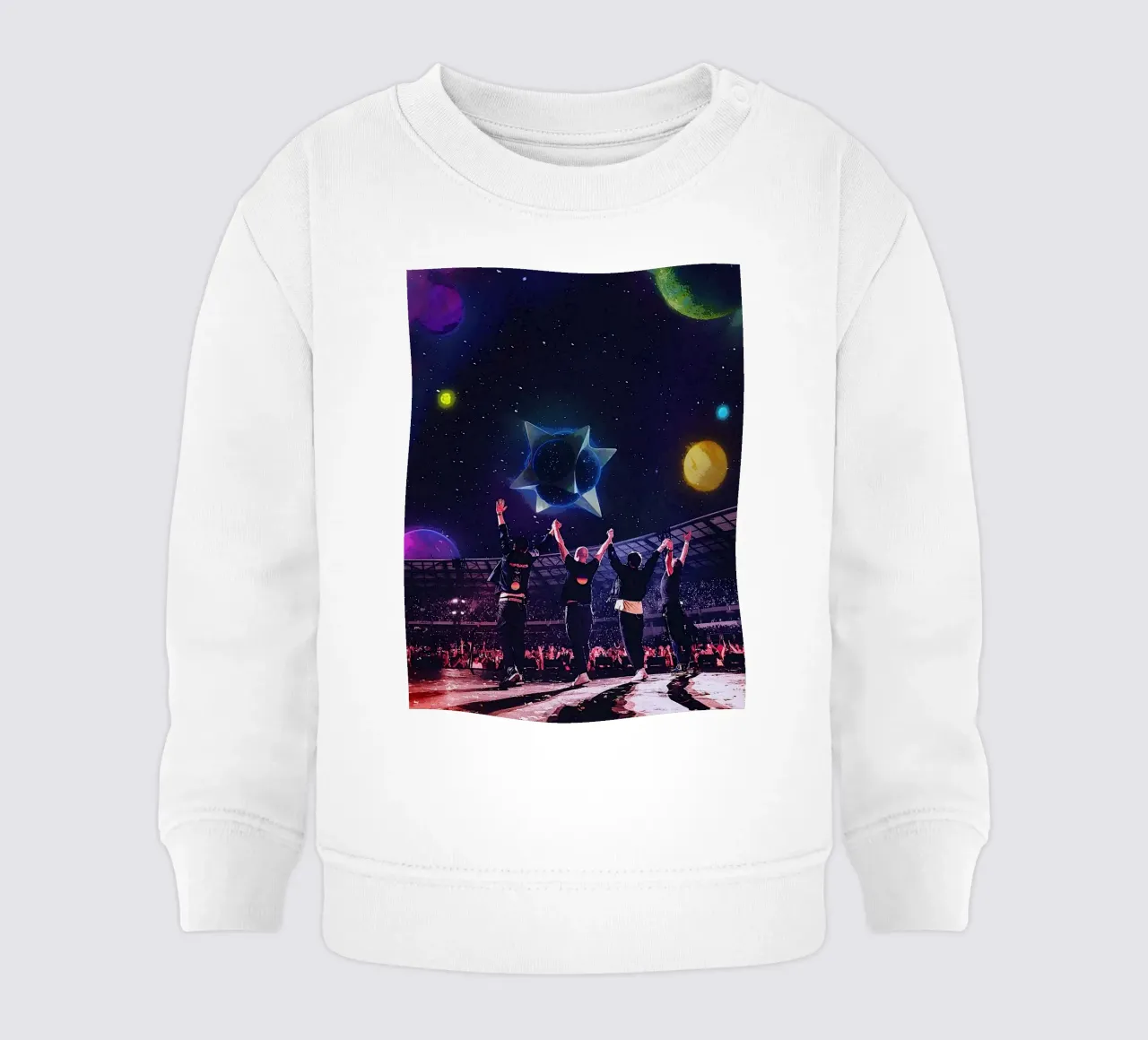 coldplay band felpa neonato da vanhesling