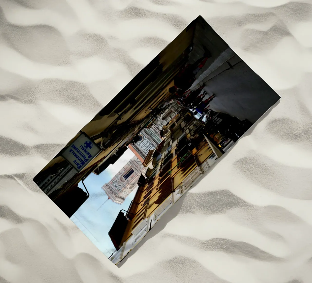 Glimpse of Giotto telo mare da zenitt