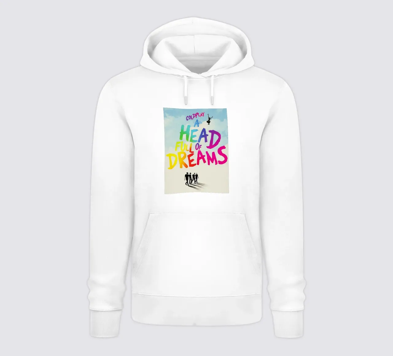 coldplay band felpa con cappuccio da vanhesling
