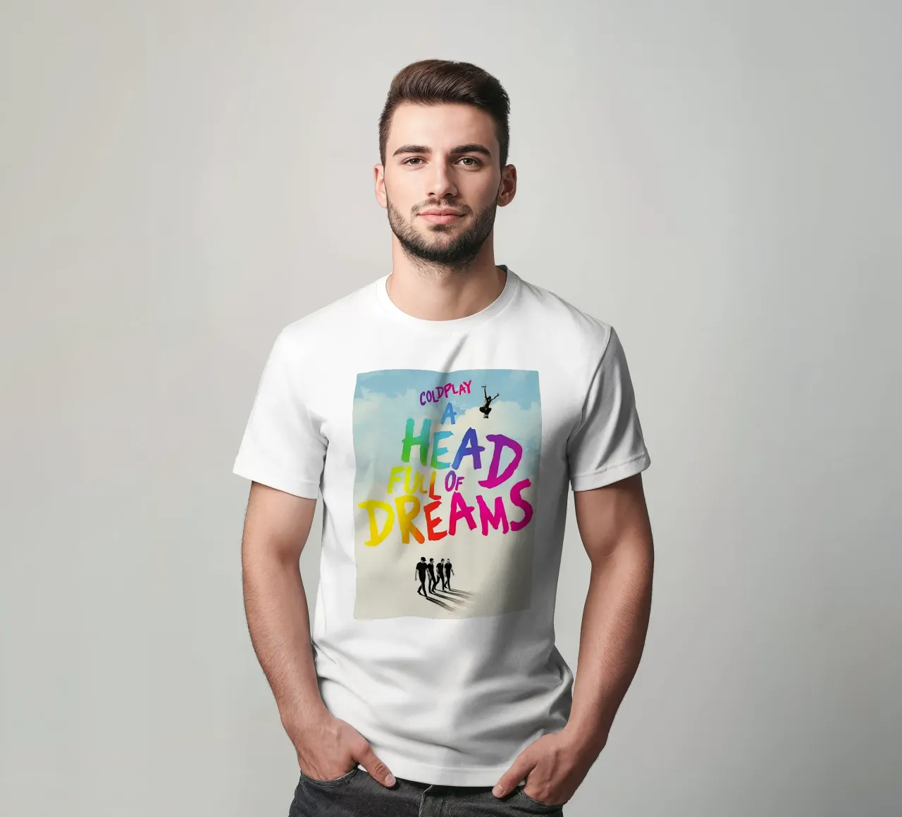 groupe coldplay t-shirt de vanhesling