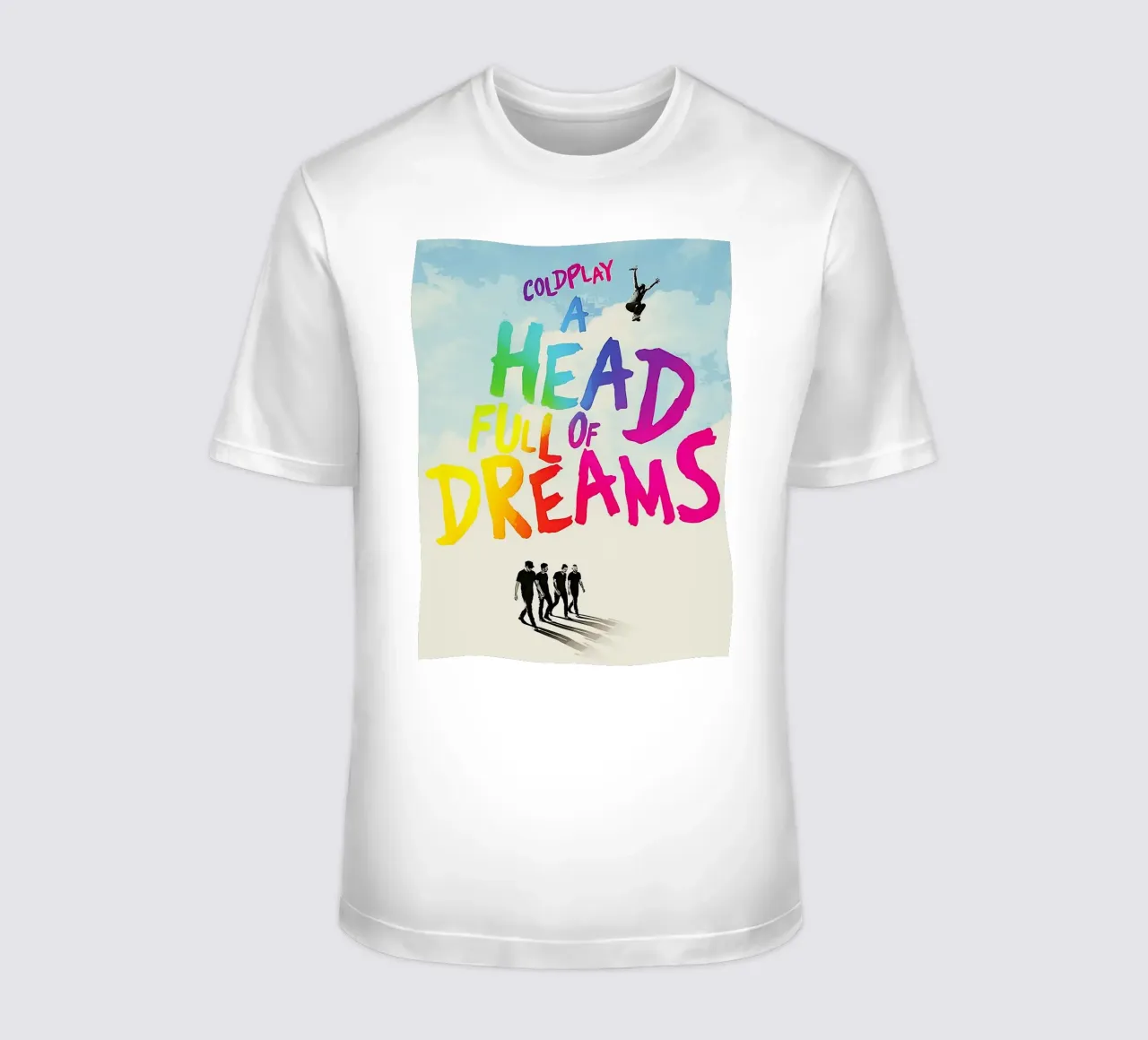 groupe coldplay t-shirt de vanhesling