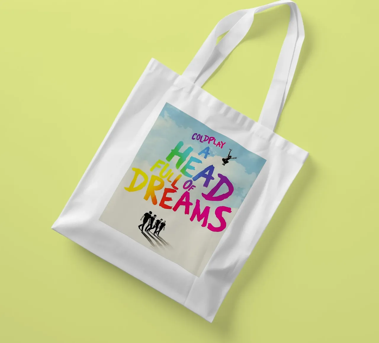 coldplay band tote bag by vanhesling