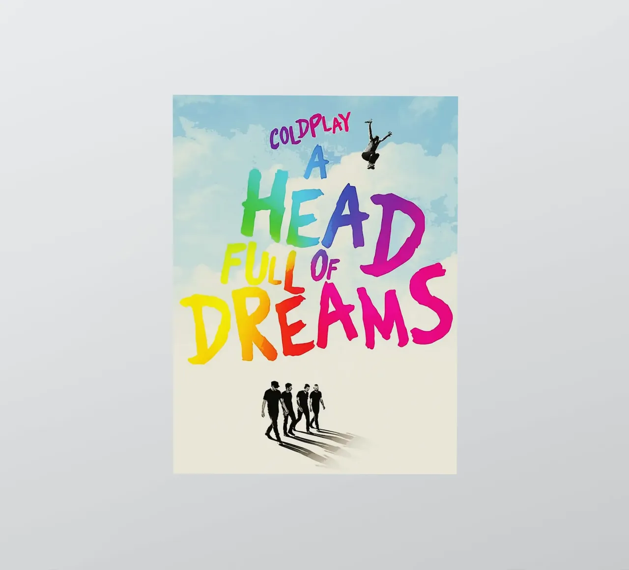 groupe coldplay autocollant de vanhesling