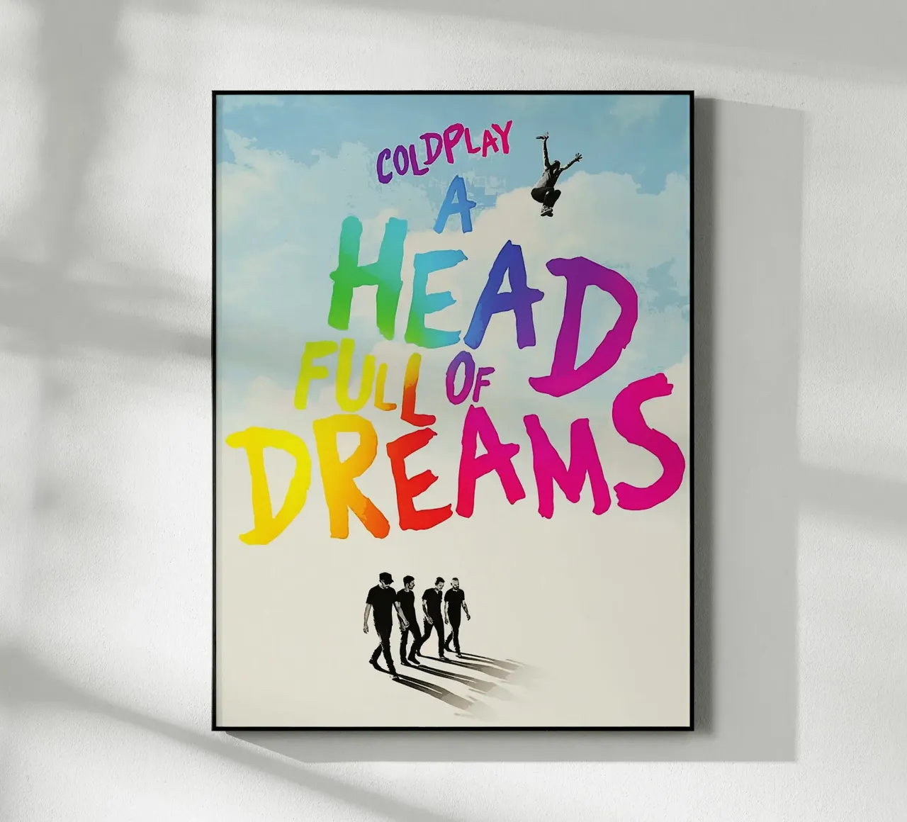 groupe coldplay plexiglas de vanhesling