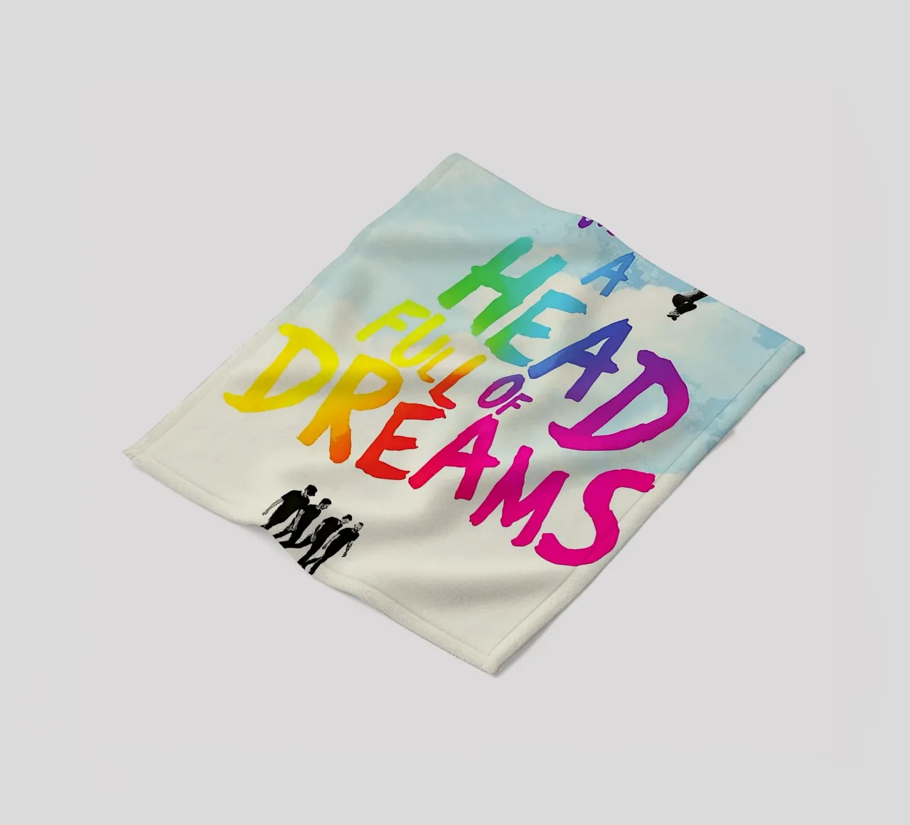 coldplay band coperta in pile da vanhesling
