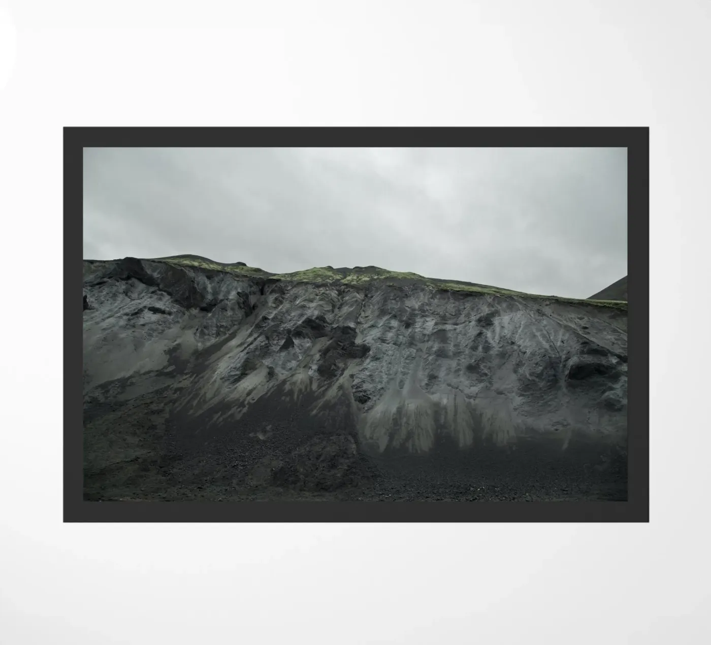 Lava Mountain doormat by KISSA STUDIO