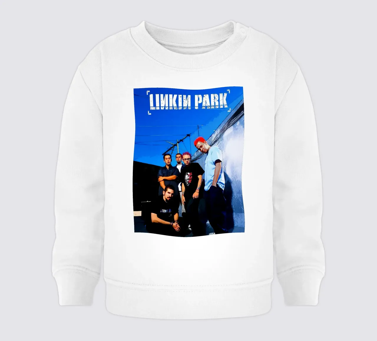 linkin park band felpa neonato da vanhesling