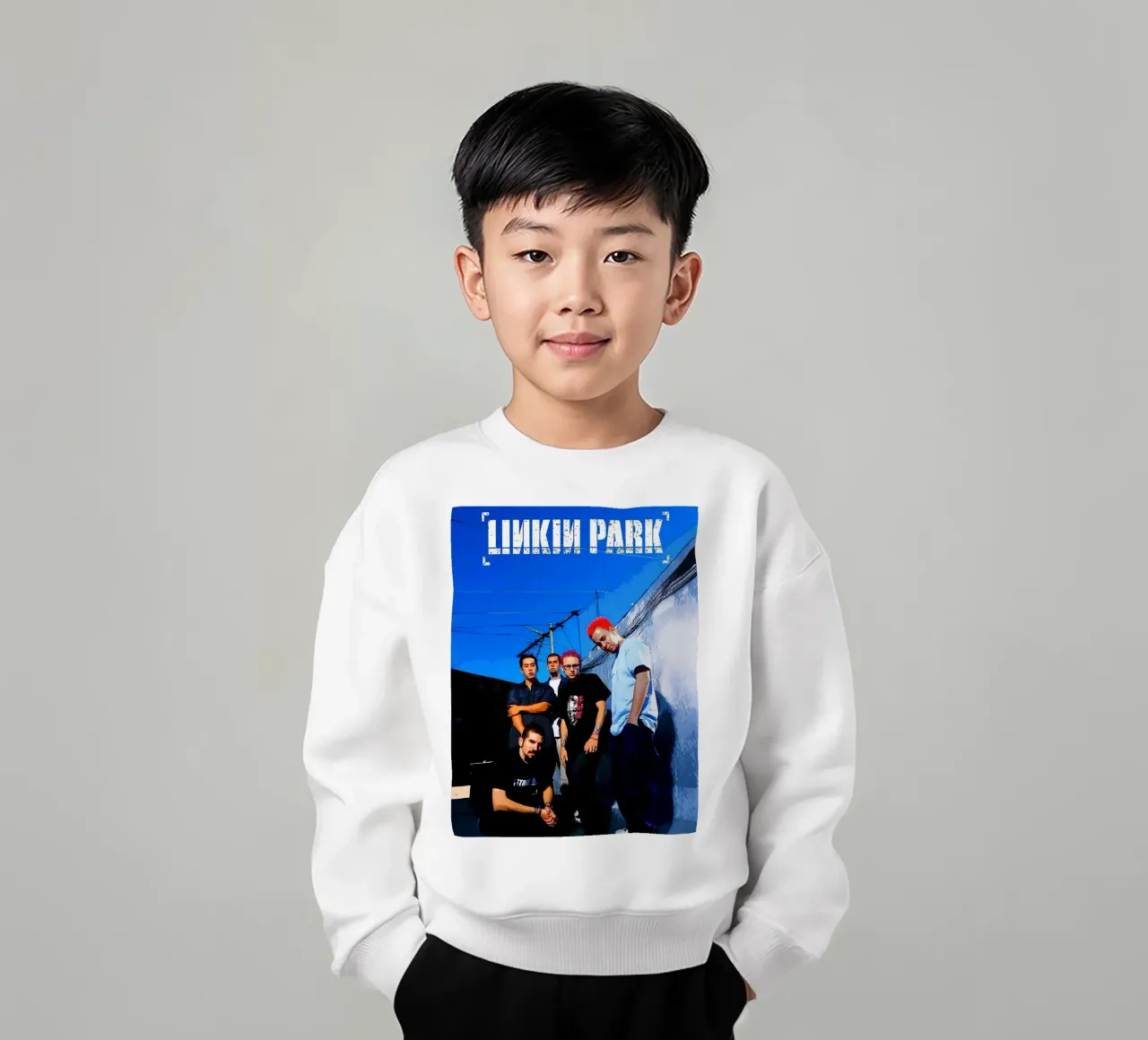 linkin park band felpa bambino da vanhesling