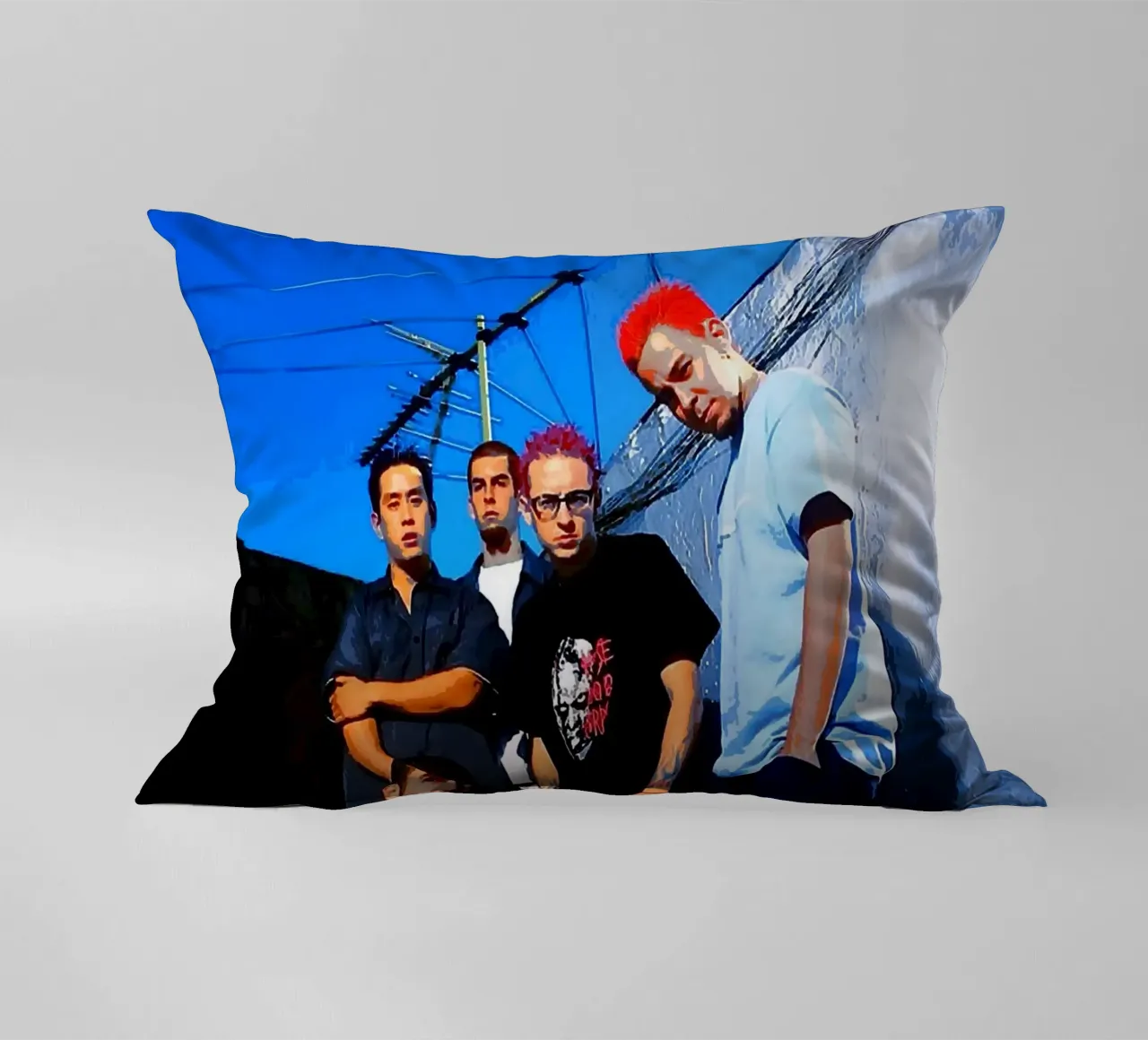 linkin park band cuscino da vanhesling
