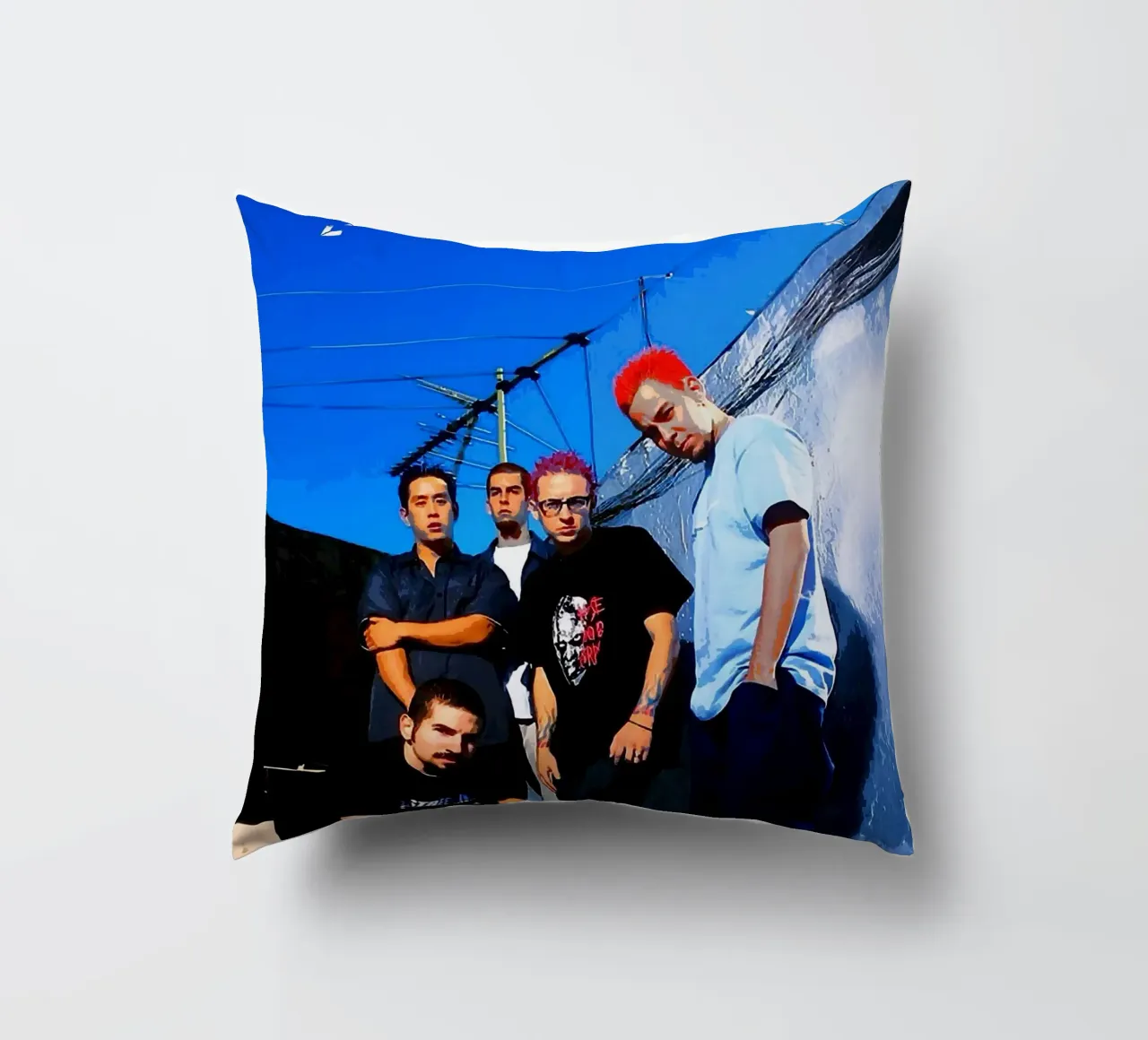 linkin park band cuscino da vanhesling