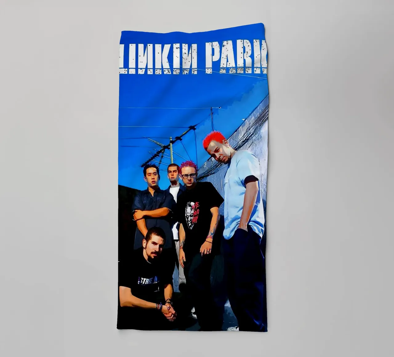 groupe linkin park serviette de bain de vanhesling