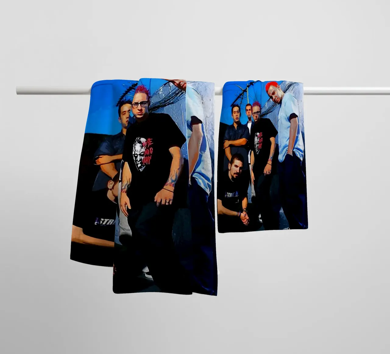 groupe linkin park serviette de bain de vanhesling