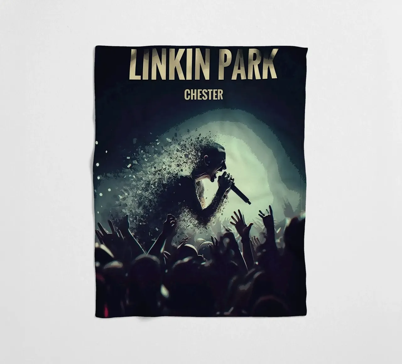linkin park band coperta in pile da vanhesling