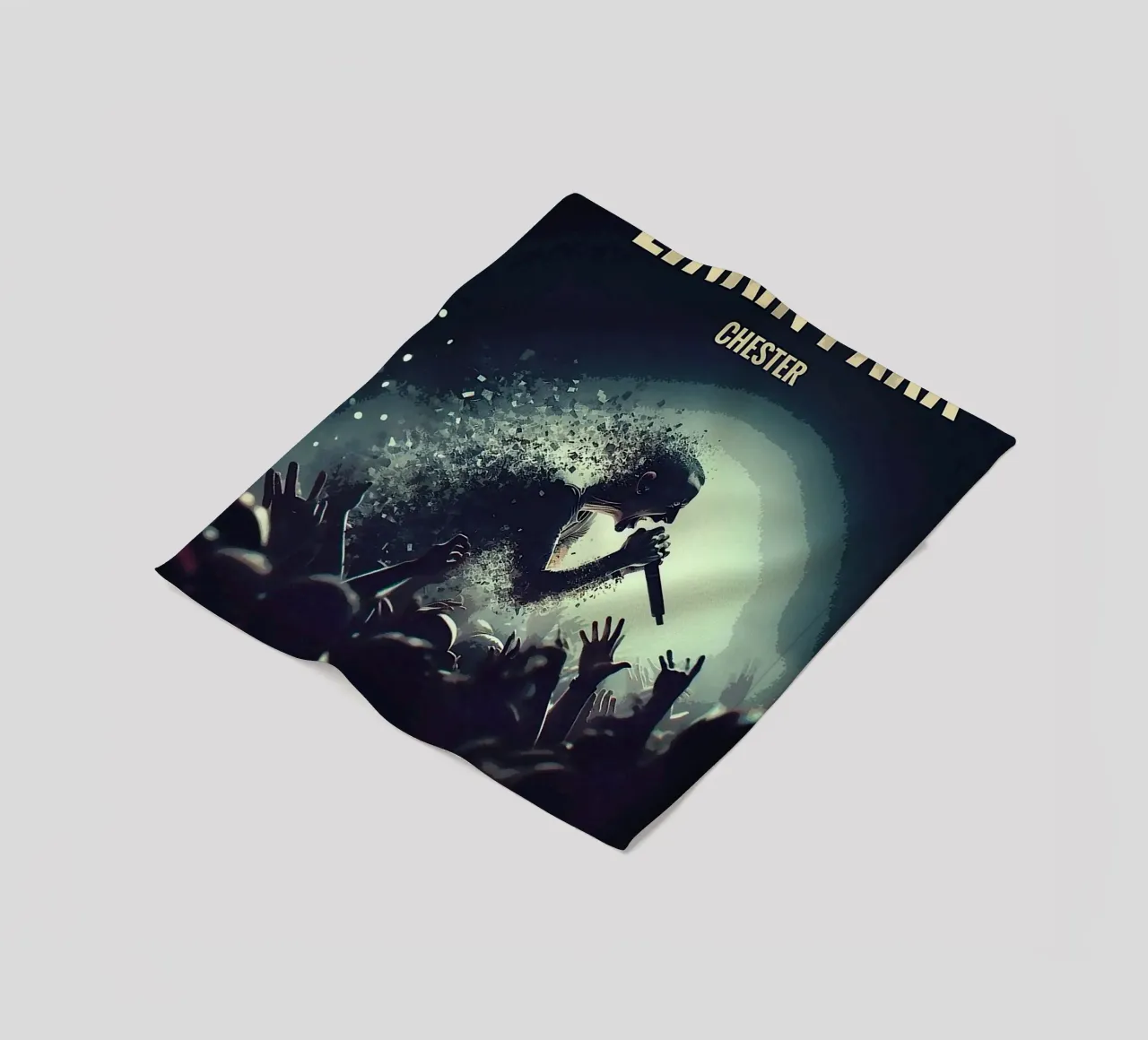 linkin park band coperta in pile da vanhesling