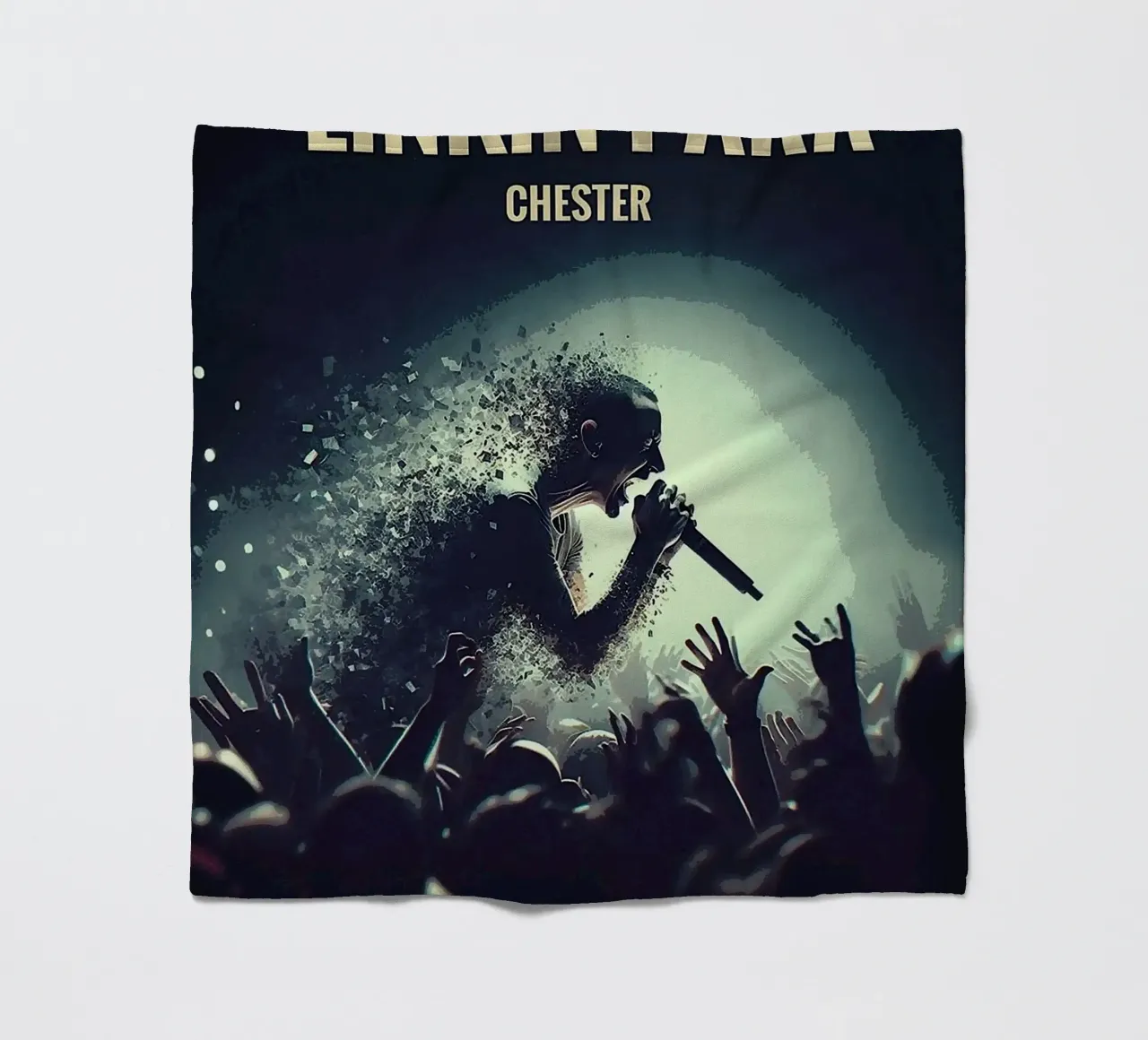 linkin park band coperta in pile da vanhesling