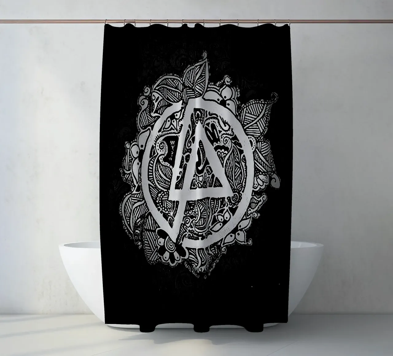 linkin park band tenda da doccia da vanhesling