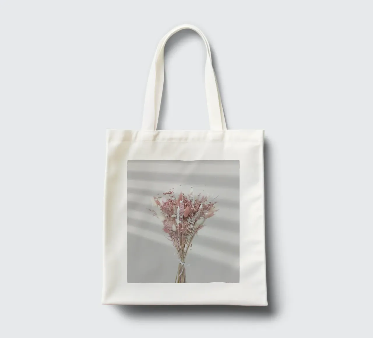 fiori secchi borsa in juta da Creaton