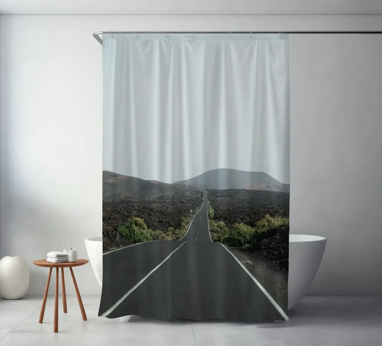 The Journey shower curtain by zenitt