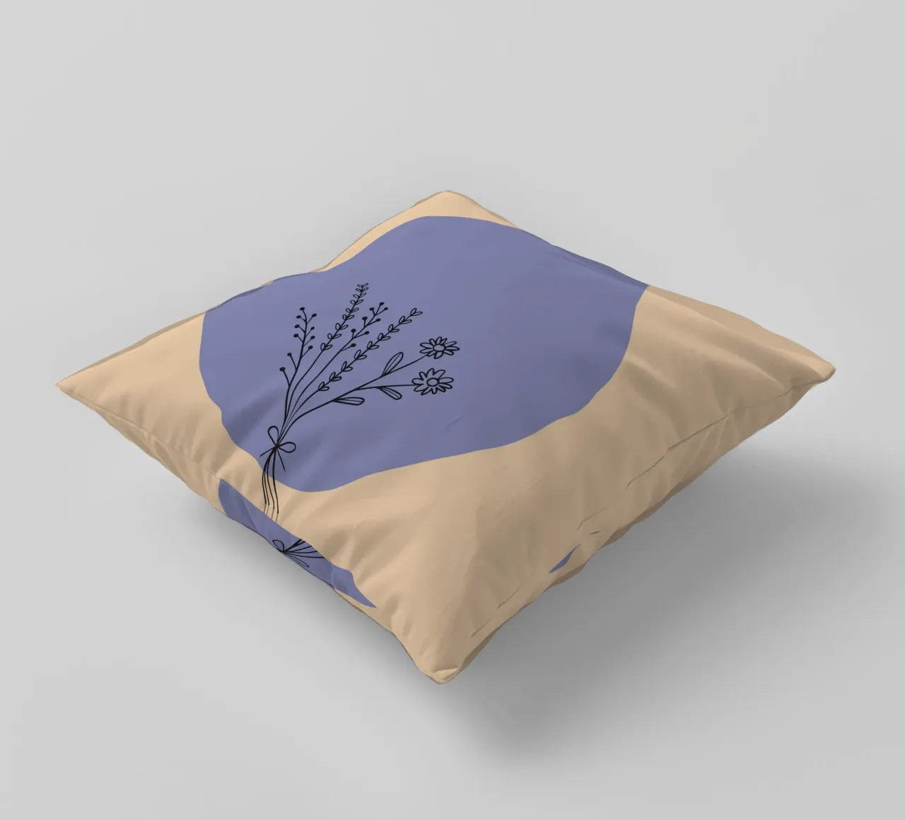 fiori botanici cuscino da Creaton