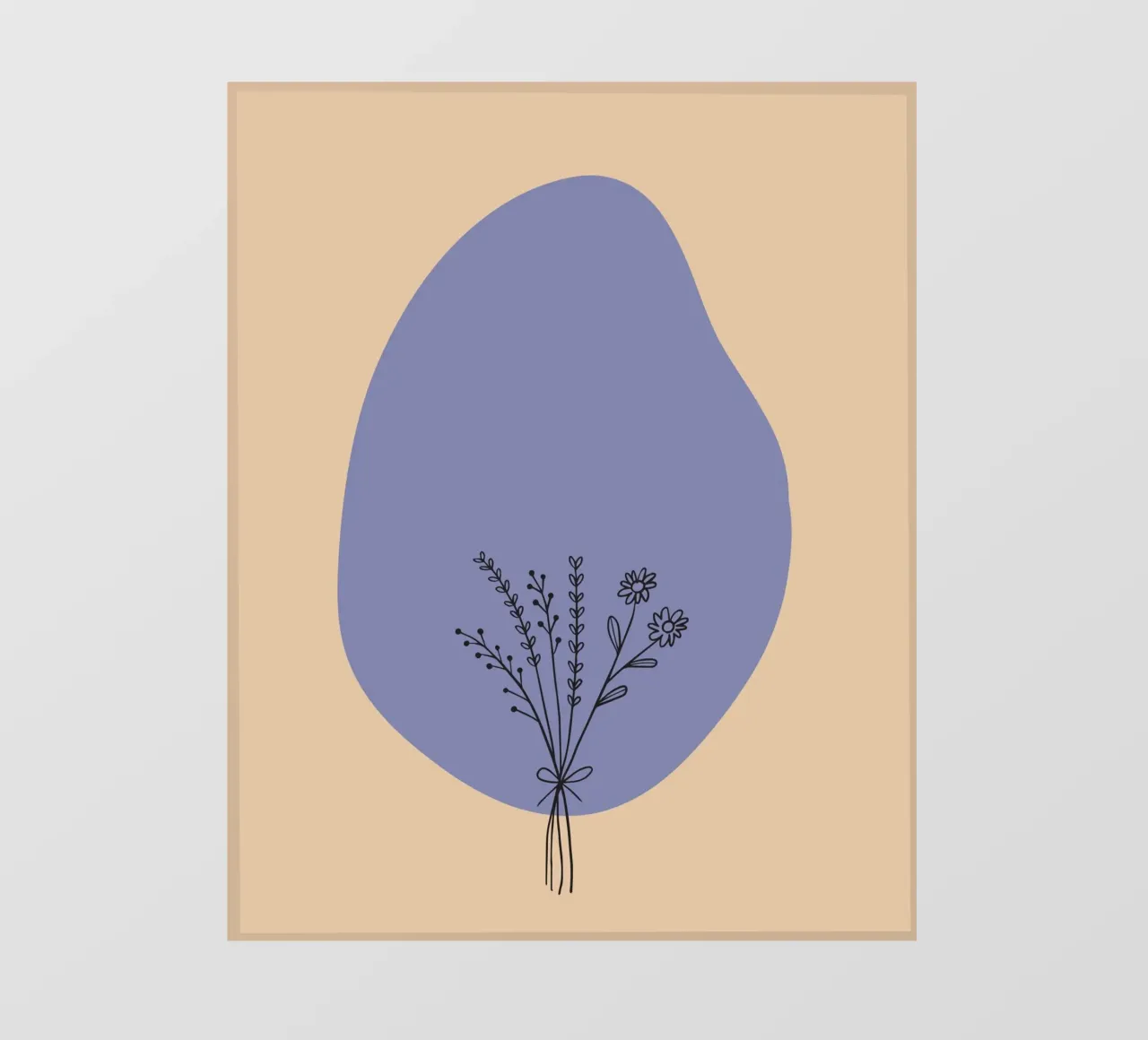 fiori botanici telo in pvc da Creaton