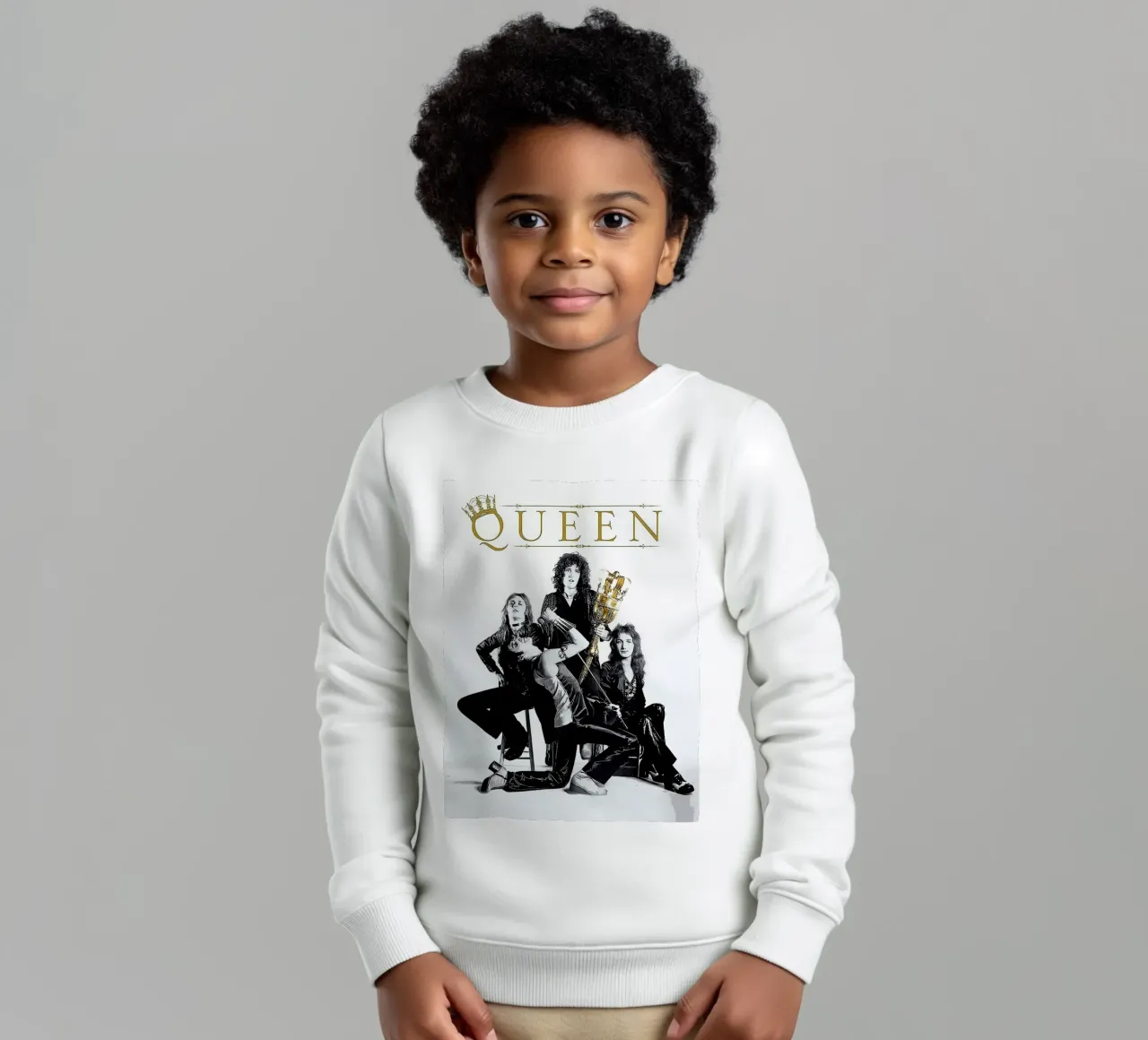 queen band kids sweatshirt by vanhesling