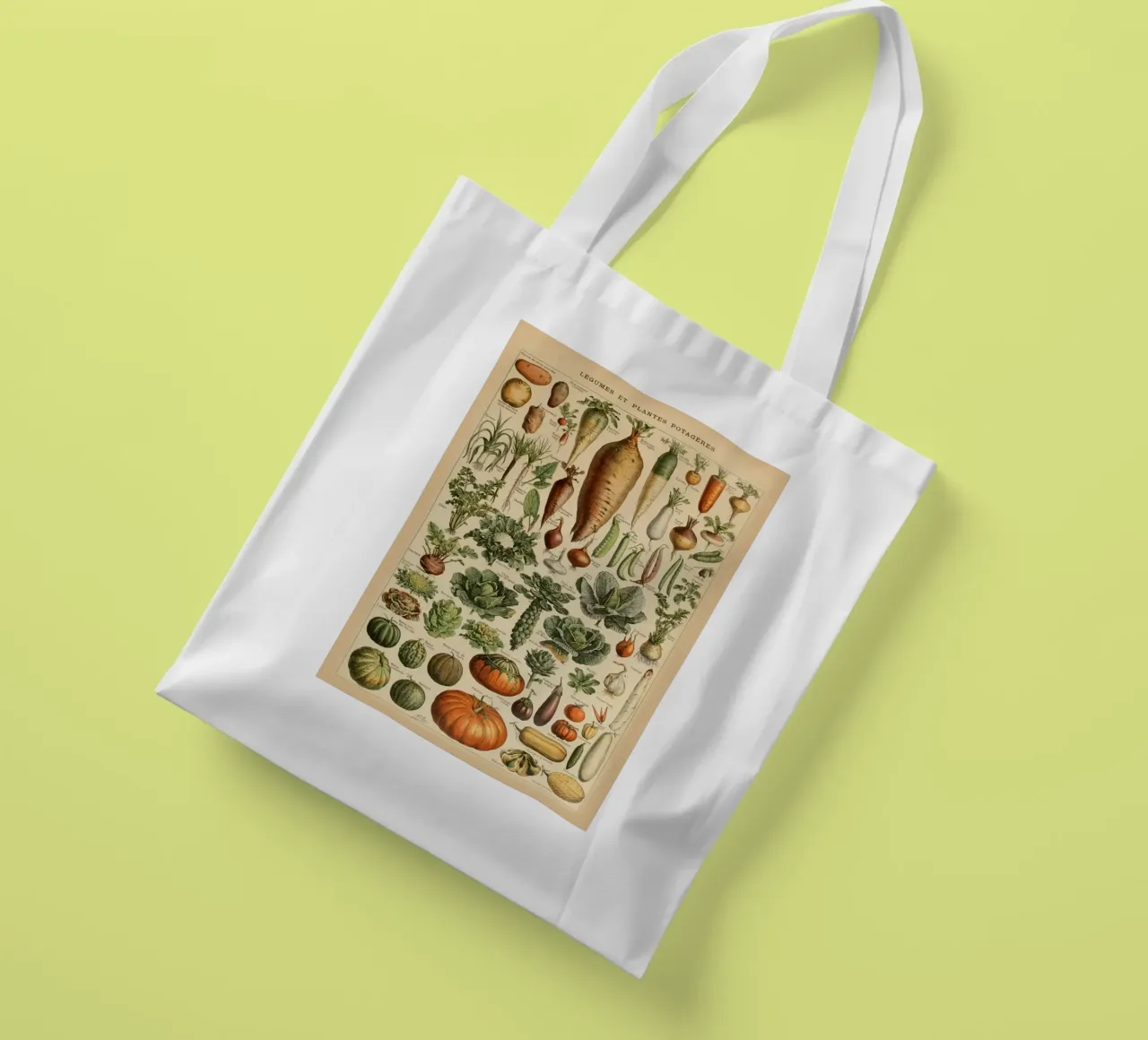 root vegetables carrots radishes tote bag by Graham Robertson