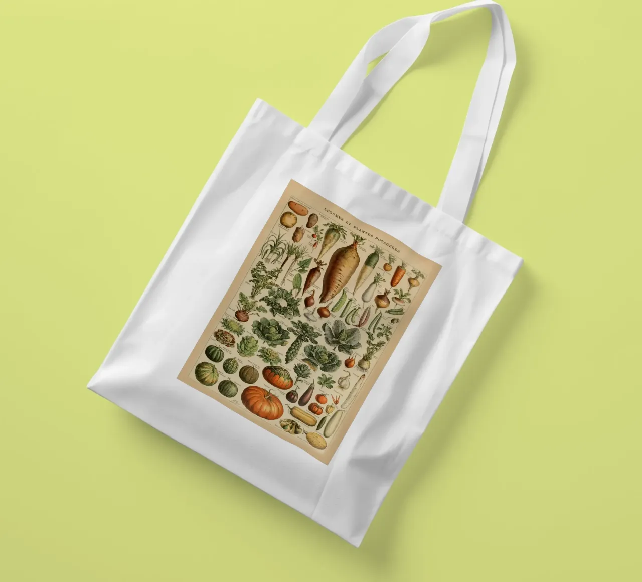 root vegetables carrots radishes tote bag by Graham Robertson