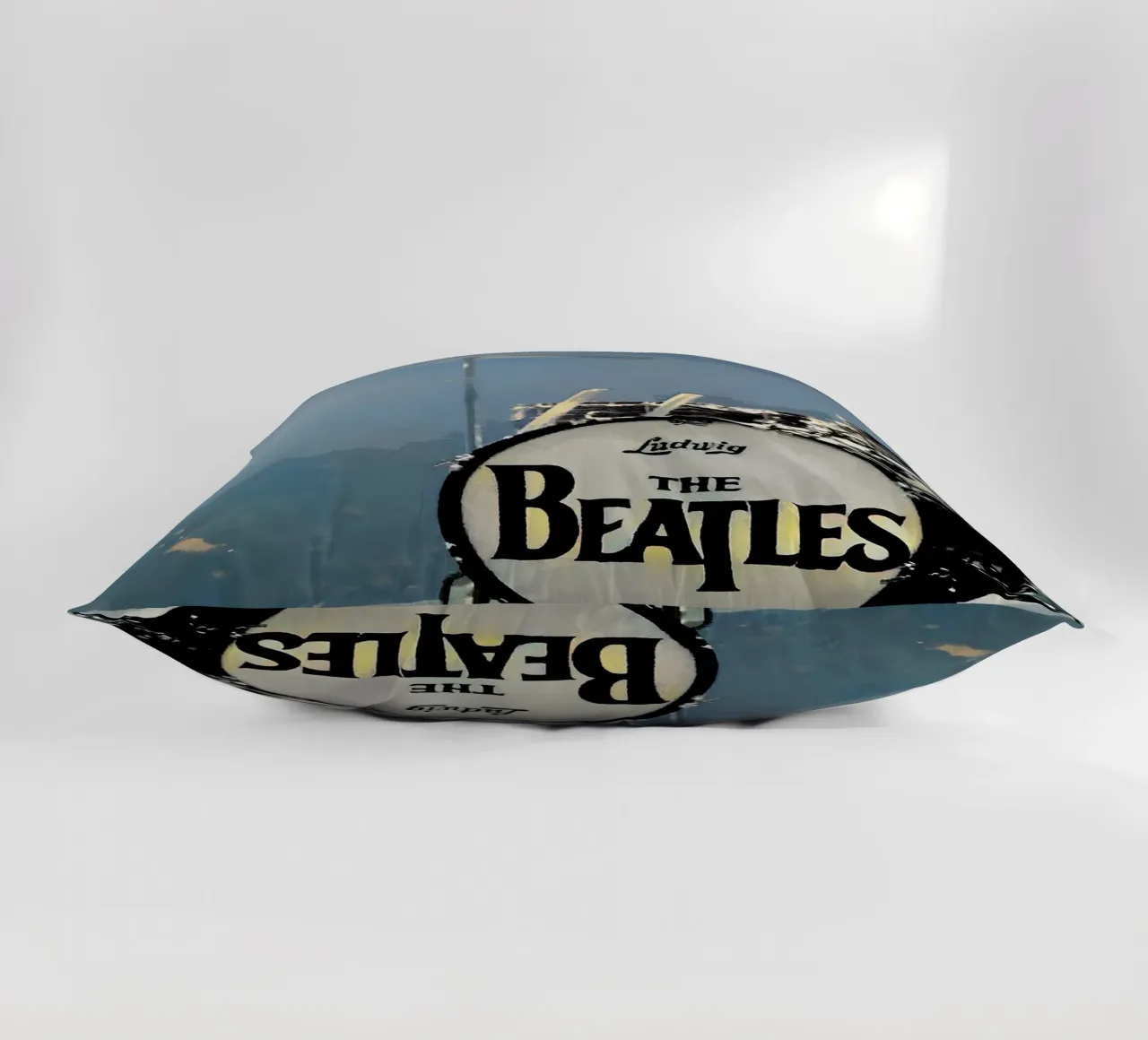 le groupe des beatles coussin de vanhesling