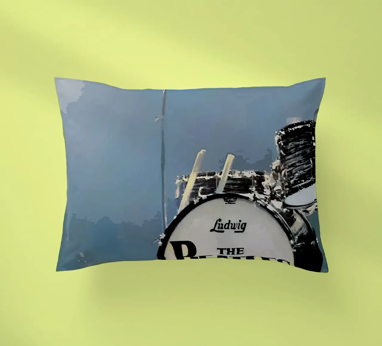 le groupe des beatles coussin de vanhesling