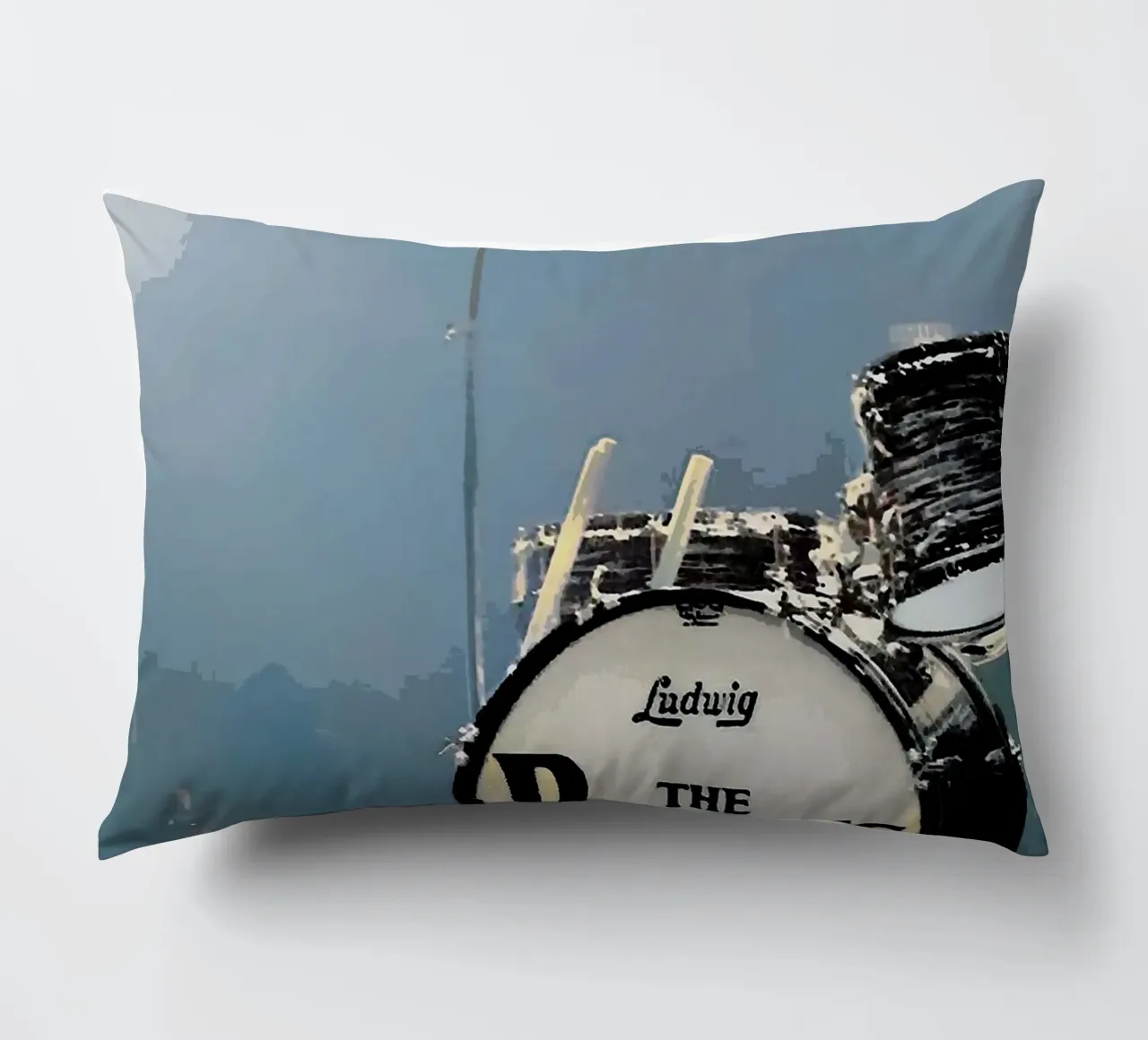 le groupe des beatles coussin de vanhesling