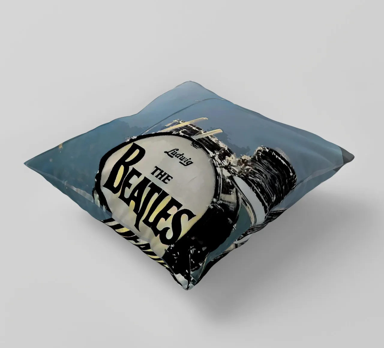le groupe des beatles coussin de vanhesling