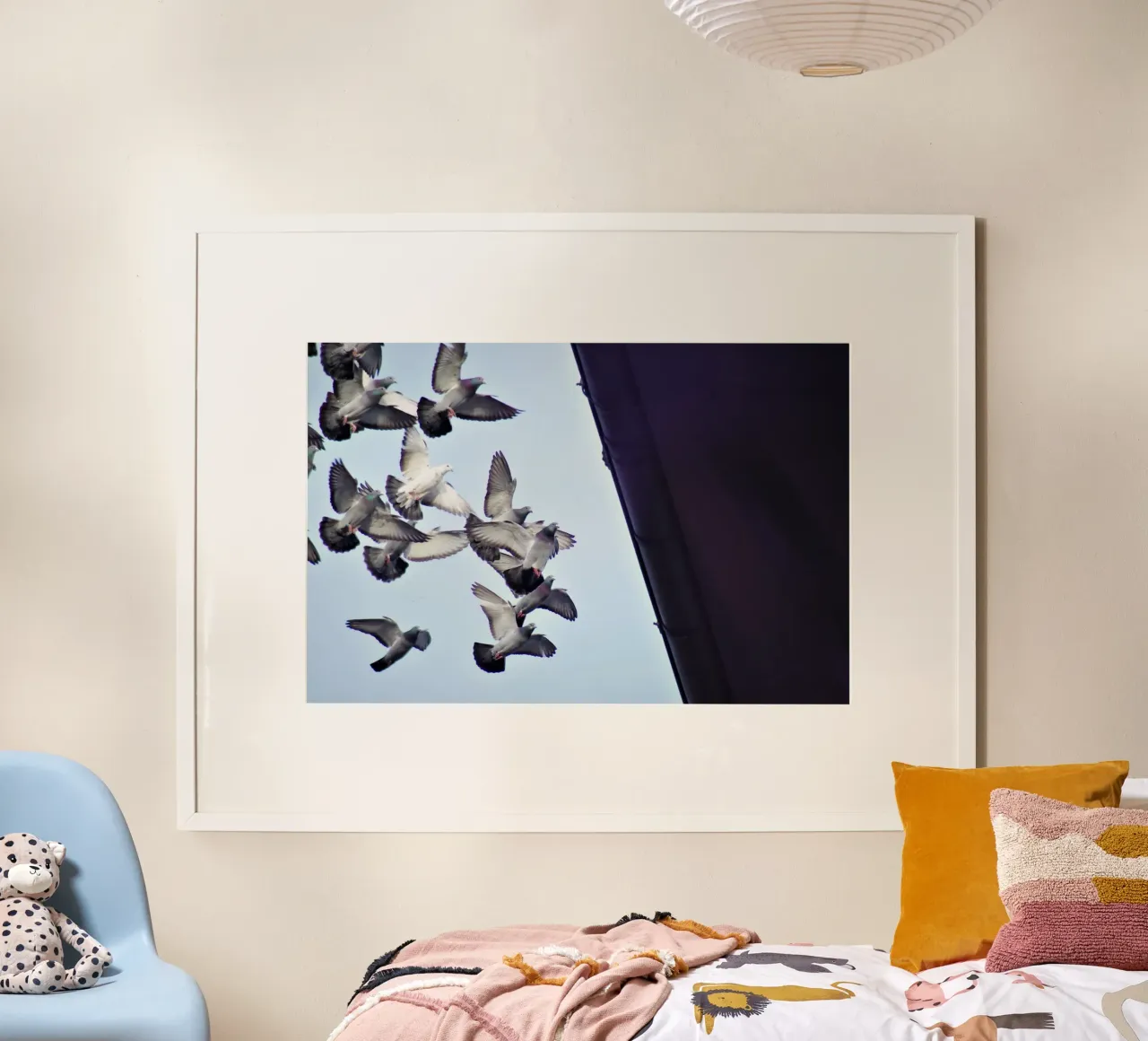 Urban Flight poster con telaio in plastica da zenitt