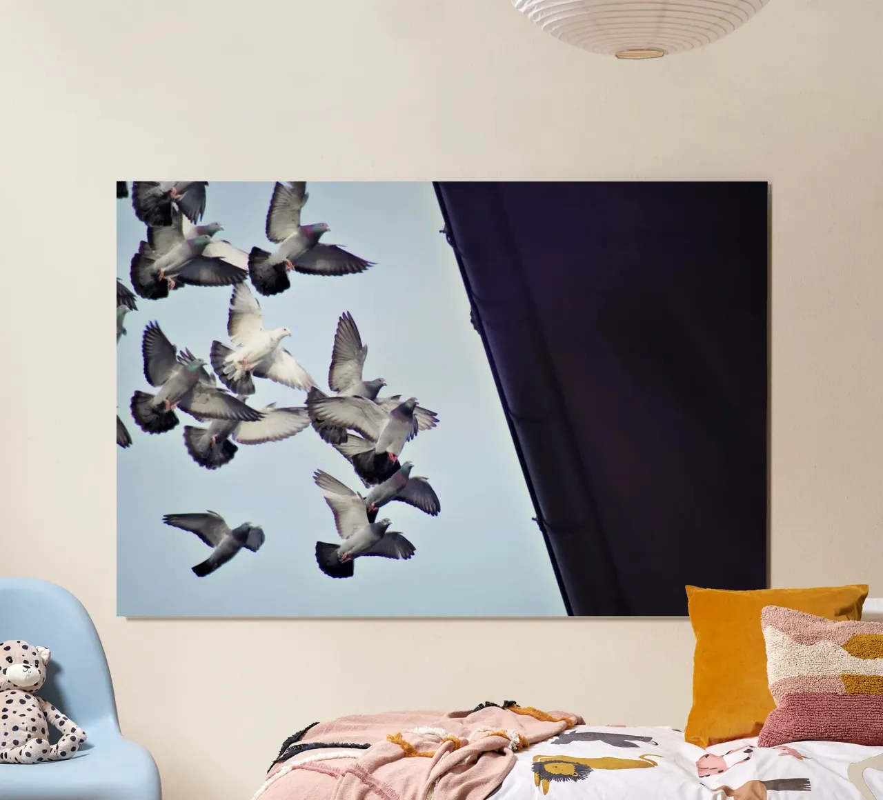 Urban Flight poster con telaio in plastica da zenitt
