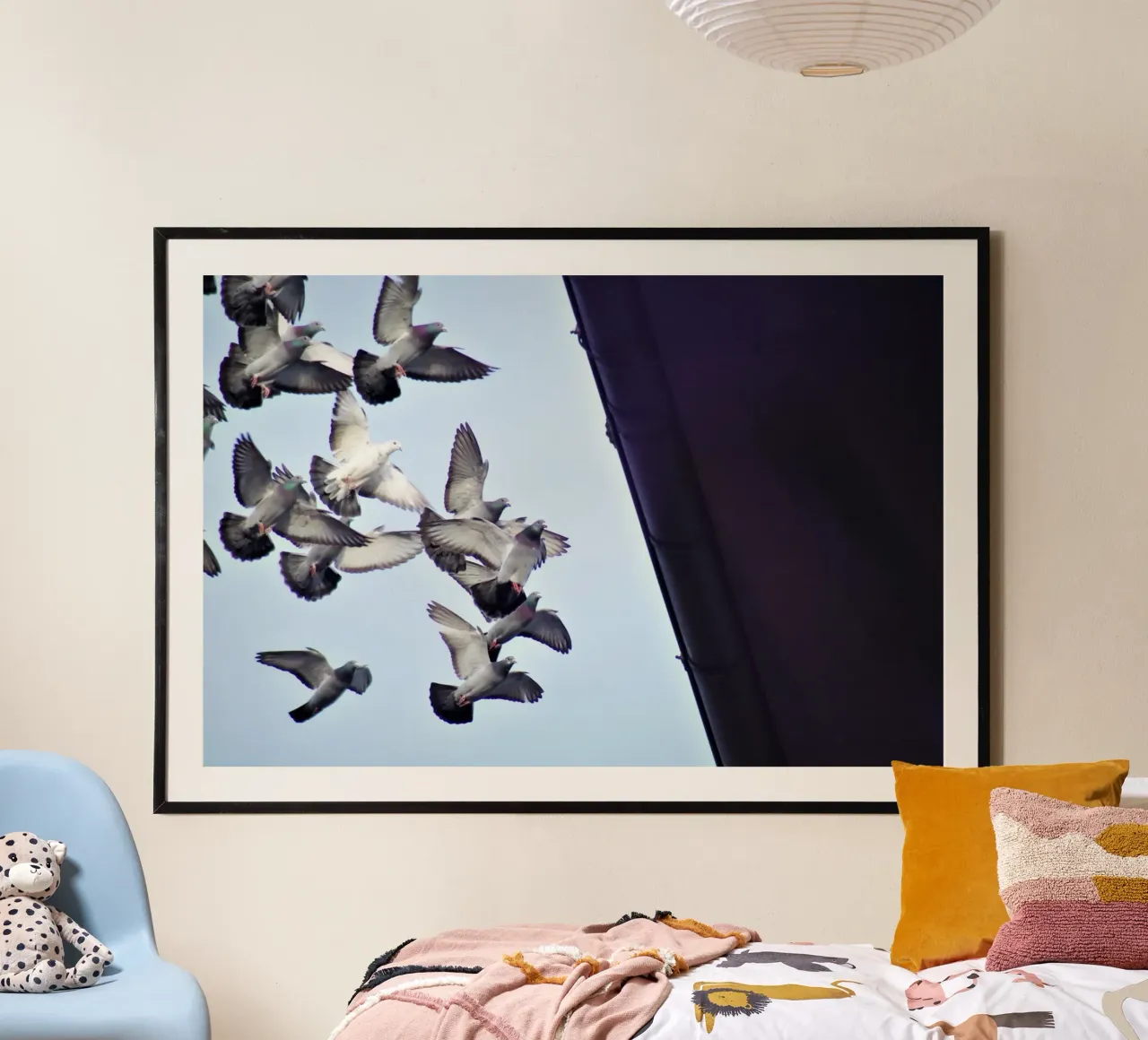Urban Flight poster con telaio in plastica da zenitt