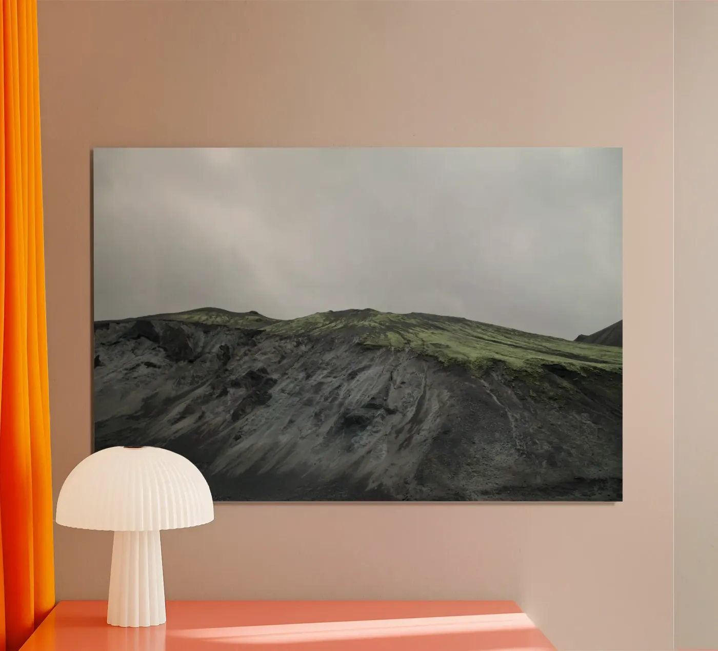 Lavaberg poster van KISSA STUDIO