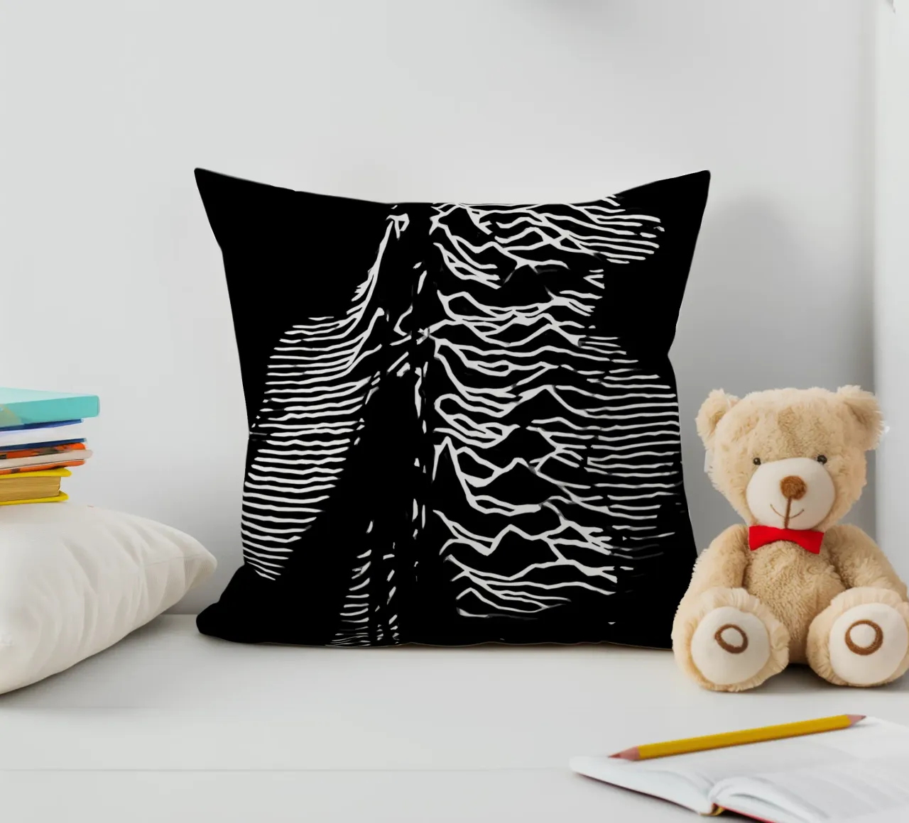 Ian Curtis Joy Division 9 Arte cuscino da music soul