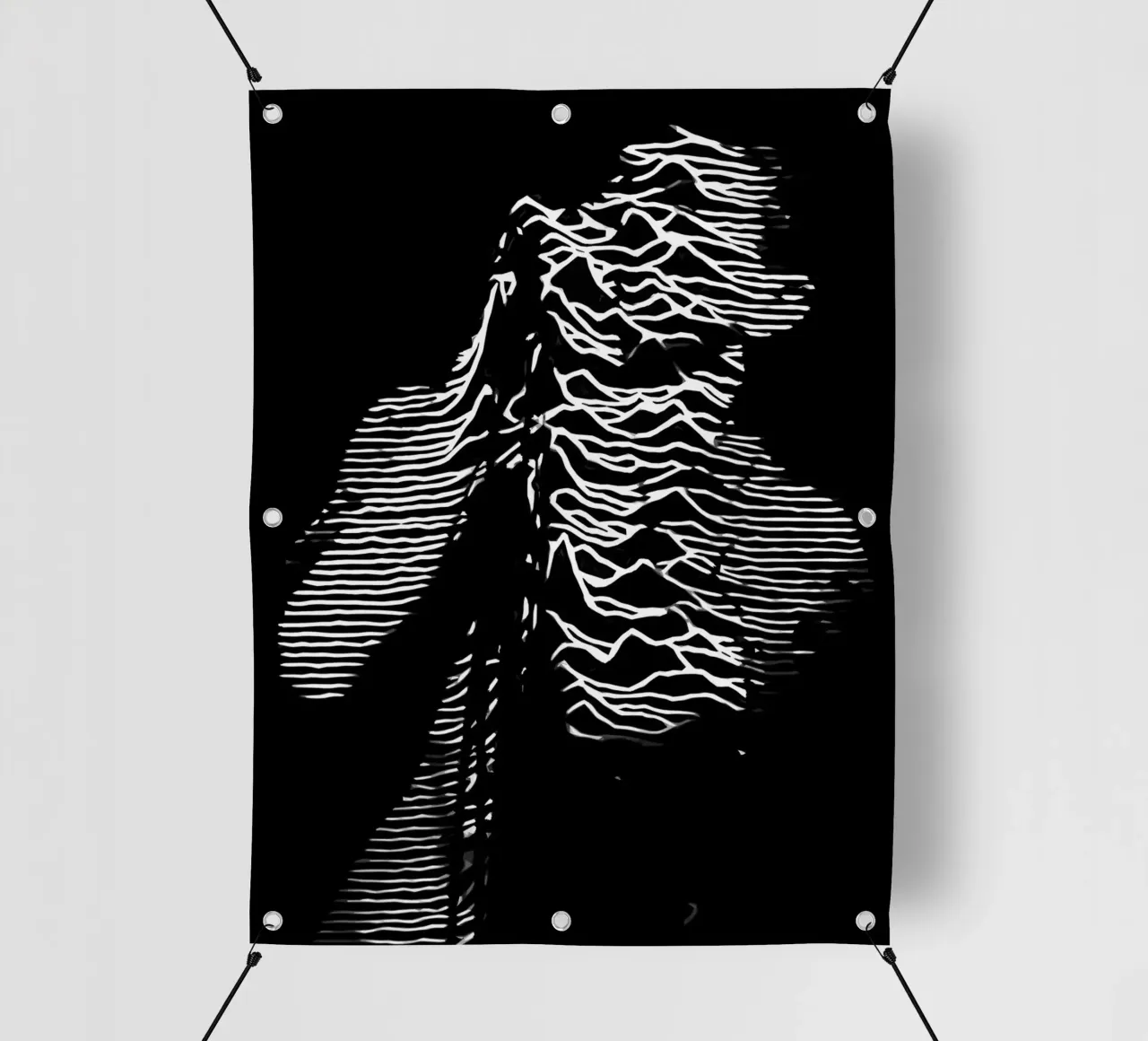 Ian Curtis Joy Division 9 Arte telo in pvc da music soul