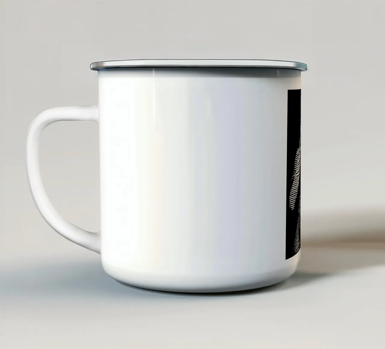 Ian Curtis Joy Division 9 Arte tazza in smalto da music soul