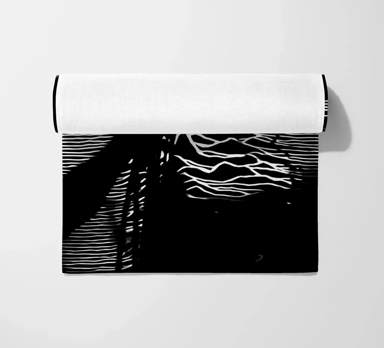 Ian Curtis Joy Division 9 Art beach towel by music soul