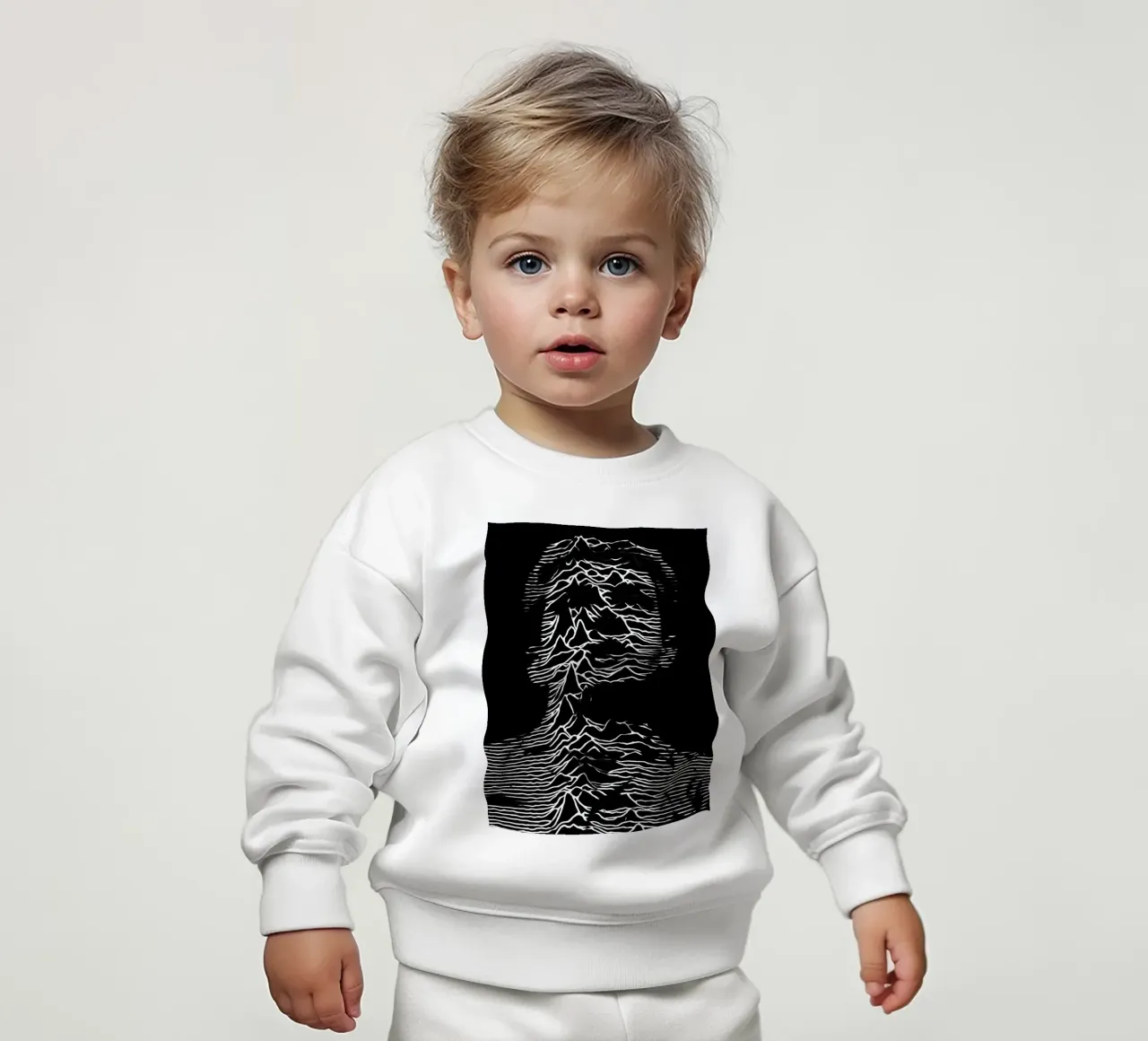 Ian Curtis Joy Division 8 Arte felpa neonato da music soul