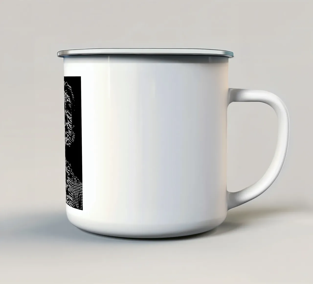 Ian Curtis Joy Division 8 Arte tazza in smalto da music soul